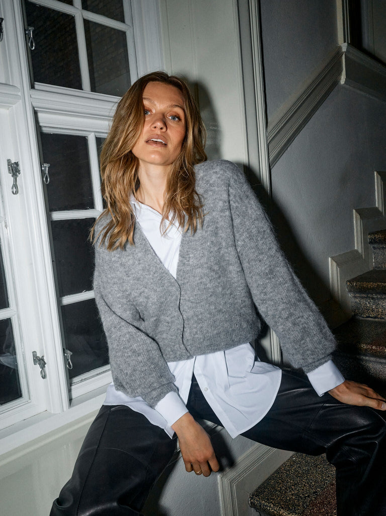 Modelshot / Grey Melange / Detail