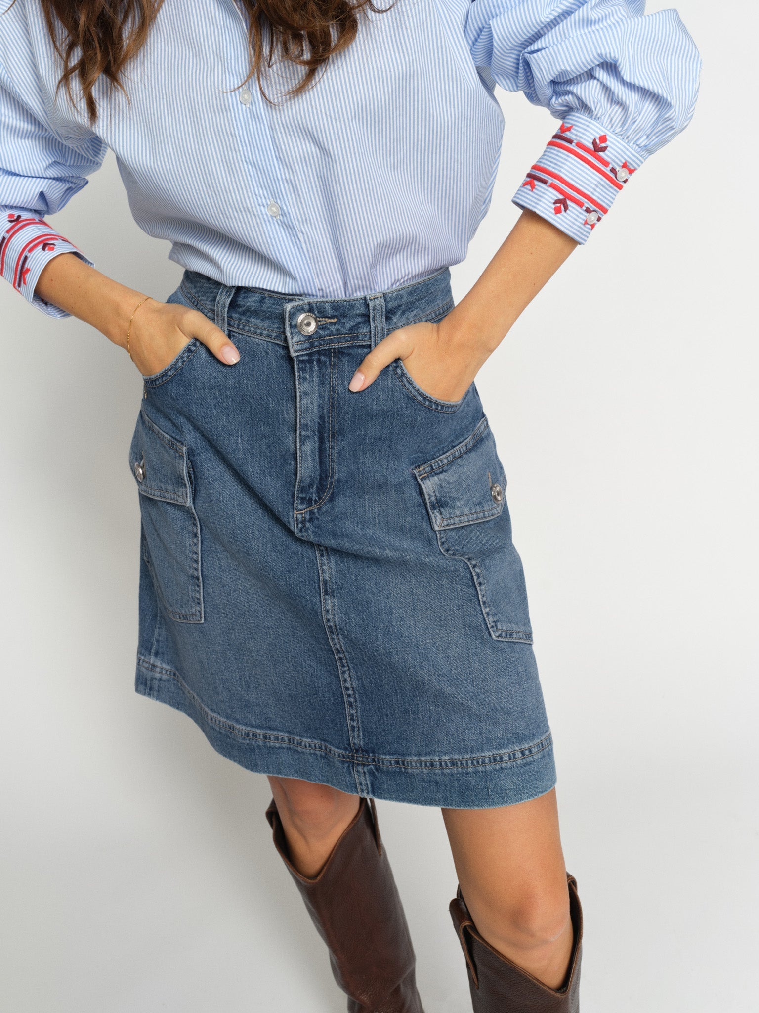 Modelshot / Blue / Detail