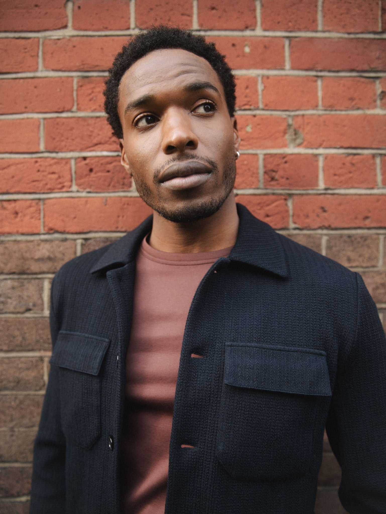 Modelshot / Navy / Detail