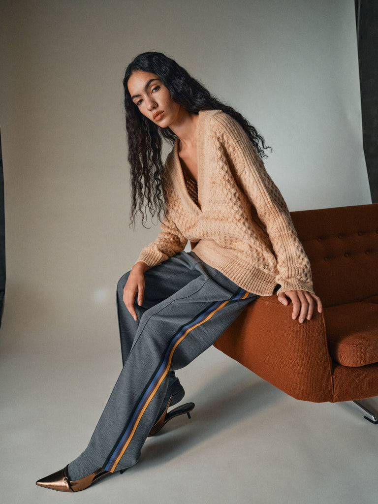 Modelshot / Grey Melange / Detail