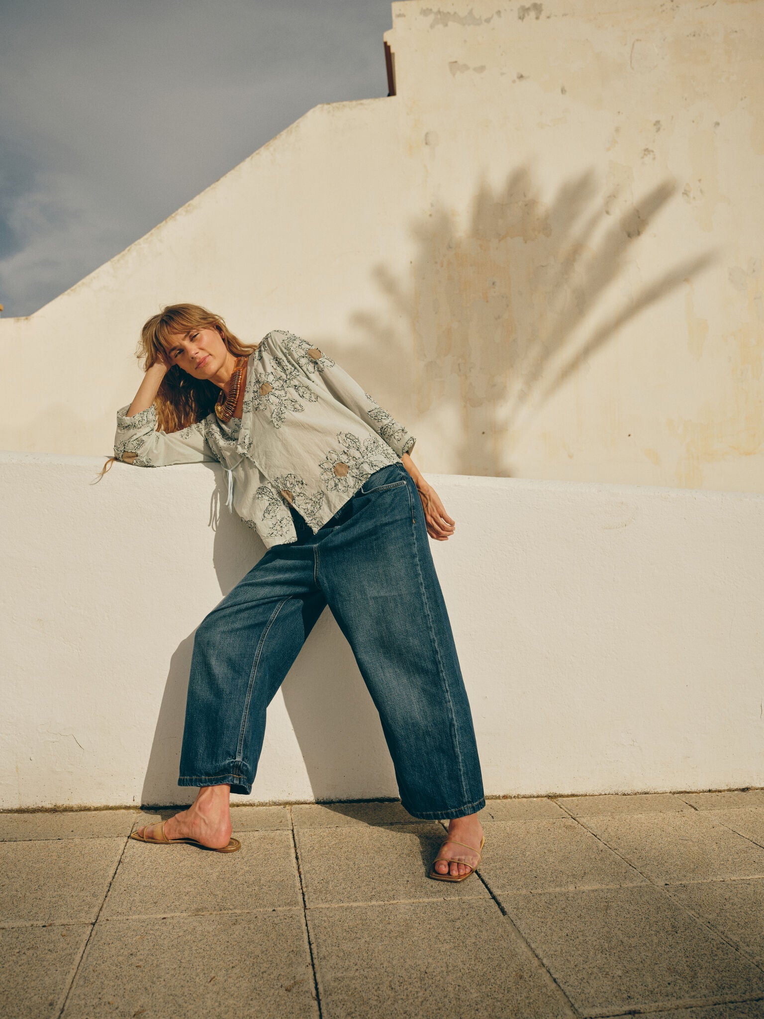 Modelshot / Misty Blue / Detail