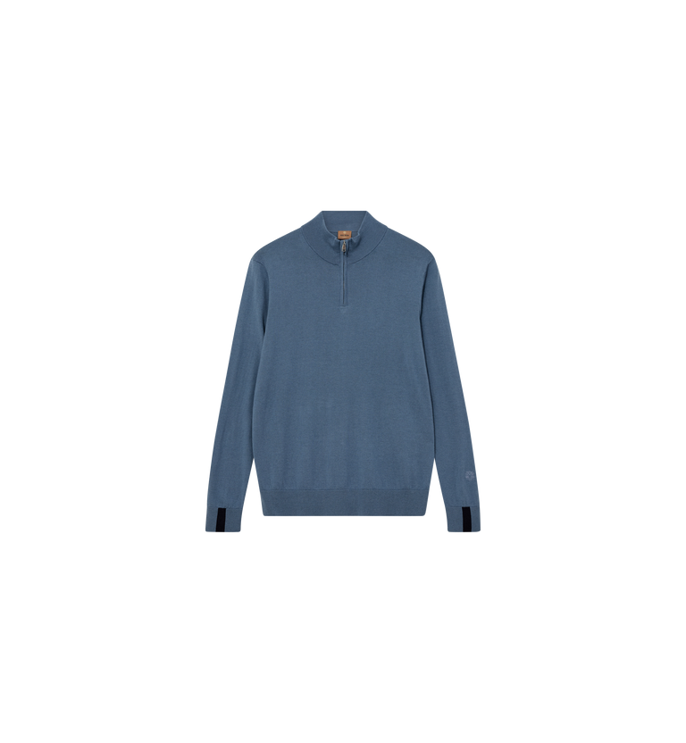 MMGAdam Soft Zip Turtle Neck Knit