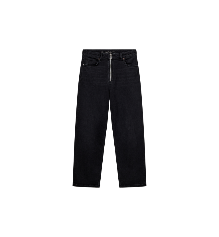 Packshot / Black Denim / Front