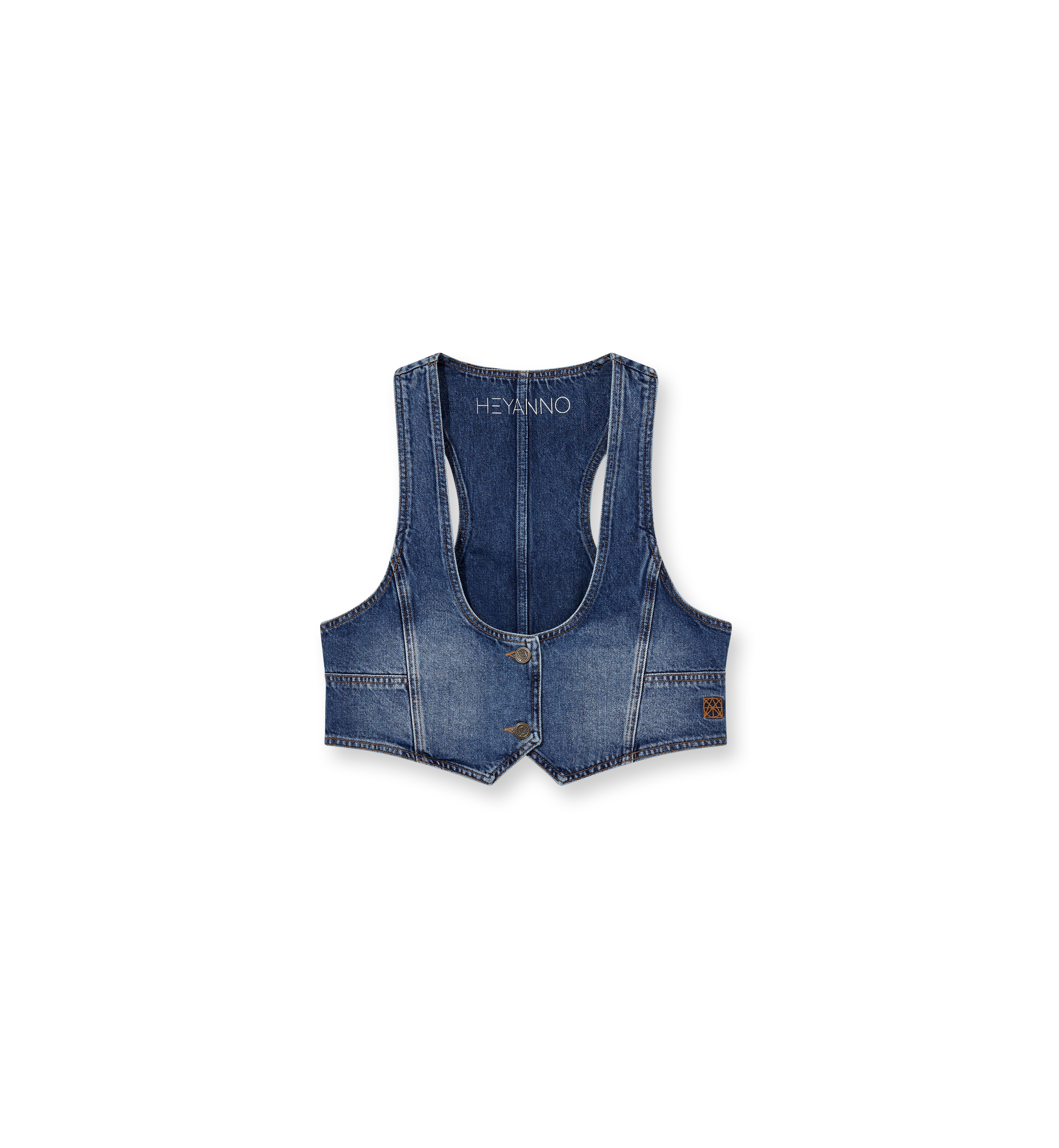 Packshot / Medium Washed Blue / Front