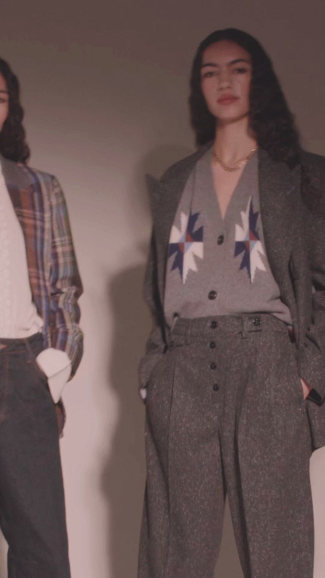 Modelshot / Grey Melange / Detail